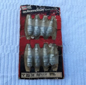 CHAMPION SPARK PLUGS# F 11 Y FOR 8 CYLINDER FORD, EDSEL ,LINCOLN 1958-60 - Picture 1 of 2
