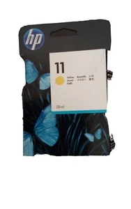 HP 11 ink cartridge yellow  - Picture 1 of 4