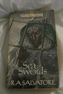 Sea of Swords by RA Salvatore~Forgotten Realms Paths of Darkness Book 4~LBDP3 - Bild 1 von 5