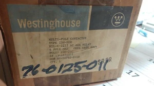 NOS Westinghouse Multi Pole Contactor Type IND-KOO Style 134A516G07 60 Cy - Picture 1 of 10