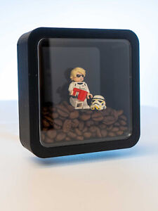 3D lego photo frame - Stormtrooper having a coffee break