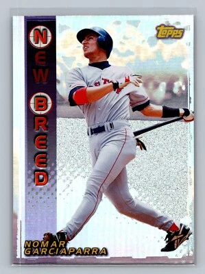 1998 Topps New Breed #NB4 Nomar Garciaparra - Medias Rojas de Boston Foto 1 de 2