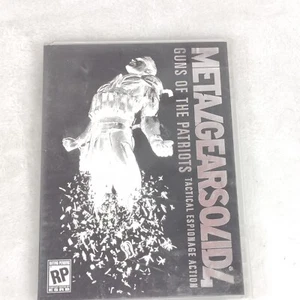 Metal Gear Solid 4 Guns of the Patriots Tactical espionage DVD - Imagen 1 de 4