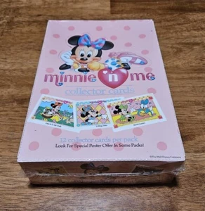 Walt Disney Minnie ‘n’ Me Collector Cards Factory Sealed Box 1991 Impel  36 Pks - Picture 1 of 2