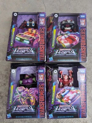 NEW Transformers Legacy Deluxe Elita-1, Wild Rider, Knock-Out, & Tarantulas NIB - Image 1 of 3