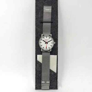 Mondaine EVO2 Stainless Steel Wrist Watch, Women's Size 26mm - Silver - Picture 1 of 11