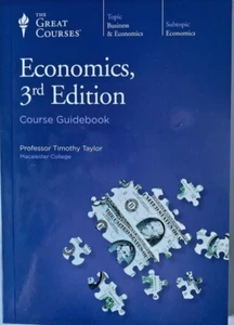 Economics, 3rd Edition - Timothy Taylor - 6x DVDs & Great Courses Guidebook - Picture 1 of 7