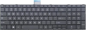 Replacement Keyboard for Toshiba MP-11B53US-930B MP-11B93US-930B V138170ES1 - Photo 1/2
