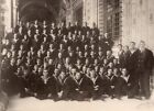 Italy Wwi Group Of British Sailors At The Vatican Old Photo 1914-1918