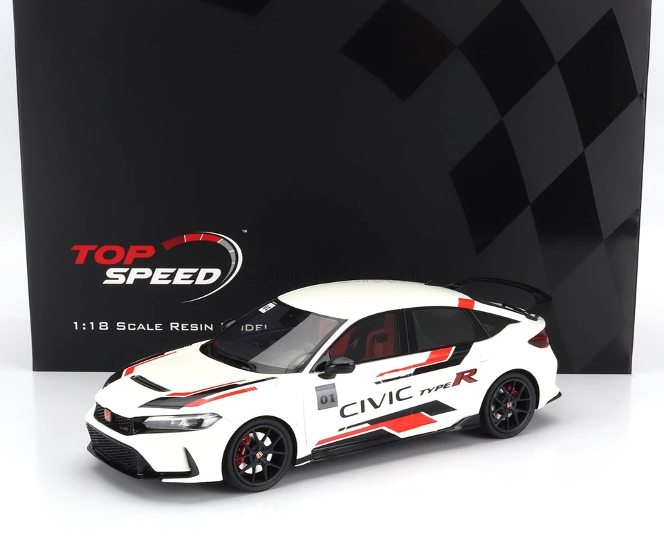 1/18 TRUESCALE - HONDA - CIVIC TYPE-R 2023 TS0509 - Immagine 1 di 1