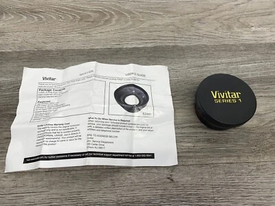 Vivitar 0.43x Professional Wide Angle Lens with Macro 52mm Made in Japan 1090413 - Image 1 of 4