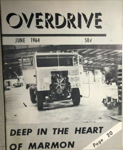 OVERDRIVE vintage Trucking Magazine June 1964 - Picture 1 of 3