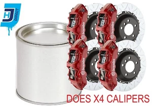 125ML ENAMEL SPRAY/BRUSH ON BRAKE CALIPER PAINT METAL STEEL FOR BREMBO RED GLOSS - Picture 1 of 5