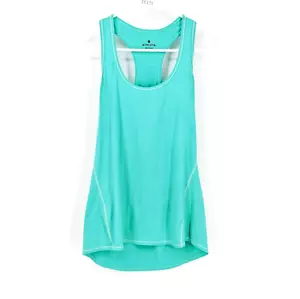 Athleta Scoop Neck Racerback Active Gym Workout Tank Top Green Womens Size Small - Picture 1 of 5