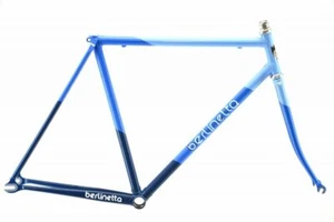 NUEVO - TAMAÑO PERSONALIZADO - Ciclos Berlinetta Acero Pista Marco Fijo Engranaje - Imagen 1 de 1