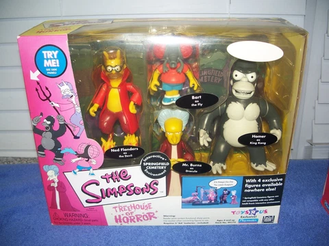 The Simpsons Treehouse of Horror Springfield Cemetery Toys R Us Exclusive Cover