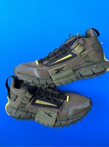 Reebok ZigKinetica Edge, US Size: 13 Army Green, 100% Authentic,  - Picture 1 of 7