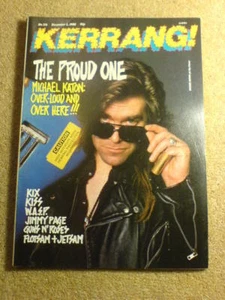 KERRANG! - MICHAEL KATON - 3 Dec 1988 # 216 - Picture 1 of 1