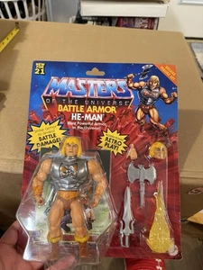He-Man Action Figure Master of Universe Battle Armor Man Cave Toy - Picture 1 of 6