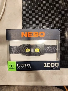 NEBO Einstein Powerful 1000 Lumen Headlamp with Flexpower, Compact Low-Profile - Picture 1 of 3