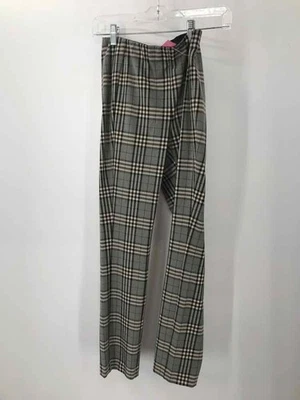 Pre-Owned Rag & Bone Grey Size 2 Plaid Dress Pants - Image 1 of 3