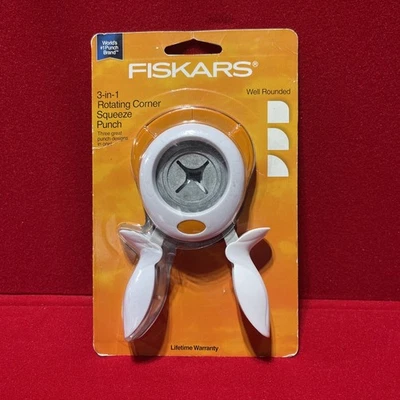 Punzón de compresión de esquina giratorio Fiskars 3 en 1 158520-1001 Foto 1 de 2