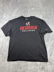 Camiseta Georgia Bulldogs UGA 3XL Campeón Fútbol Negro - Imagen 1 de 8