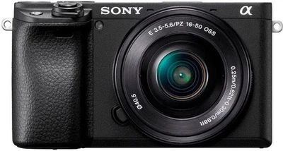 Sony Alpha 6400 Kit + SEL 16-50mm OSS II Systemkamera 24,2MP 4K WiFi NFC Schwarz - Bild 1 von 4