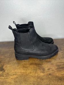 Thursday Boot Men's Everyday Black Boots Size 6 Chelsea Pull On Women’s 8 - Picture 1 of 10