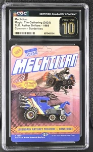 MECHTITAN TOKEN Secret Lair Aether Drifters CGC Pristine 10 MTG [Nostalgium] - Picture 1 of 2