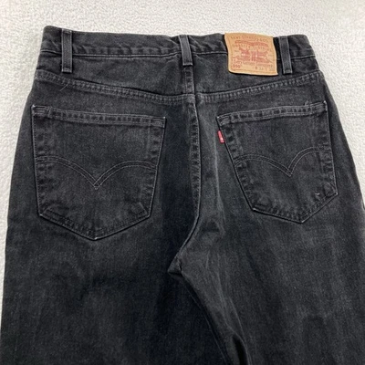 Vintage Levi's 550 Jeans Mens 33x30 Black Relaxed Fit Denim Y2K - Image 1 of 4