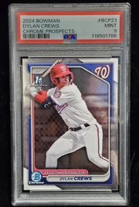 2024 Bowman Chrome DYLAN CREWS Prospects RC ~ BCP-23 ~ PSA 9 - Picture 1 of 1