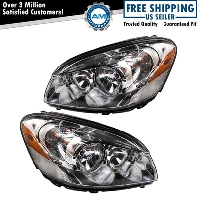 Headlight Assembly Set Fits 2006-2008 Buick Lucerne GM2502276 GM2503276 - Image 1 of 4
