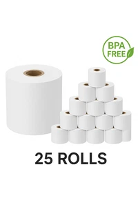 3 1/8" x 200' Thermal POS Receipt Printer Paper Roll BPA-Free – 25 Rolls - Picture 1 of 1