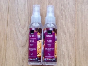 AVON SPICED PLUM BODY MIST PLUM & SPICED ORANGE SCENT 100ML X 2 ODER 3 NEU (U) - Bild 1 von 4