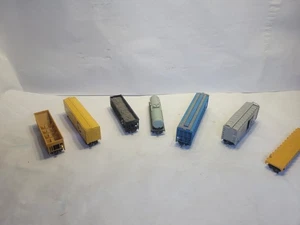 Lot of (7) HO Scale Freight Train Cars,Reefers/Box Cars Hopper Gondola Tanker - Picture 1 of 13