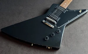 Gibson USA Explorer 76 Vintage Reissue Ebony 2012 w/Soft case Safe Packing - Picture 1 of 9
