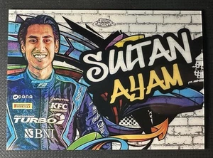 2020 Topps Chrome Formula 1 - Track Tags Sean Gelael #TT-13 DAMS Racing F2 - Picture 1 of 2