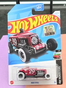 Hot Wheels - 2024 HW Roadsters 1/5 Max Steel 19/250 Factory Fresh - Bild 1 von 2
