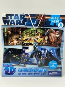 Cardinal Industries Star Wars Super 3D Puzzle komplett sechs Puzzles - Bild 1 von 5