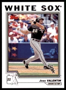 2004 TOPPS JOSE VALENTIN CHICAGO WHITE SOX #233 - Picture 1 of 2