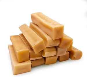 Golosina orgánica de queso para perro de yak del Himalaya XL-16 piezas de larga duración, sin manchas para perro - Imagen 1 de 8