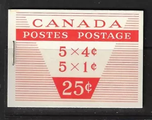 Canada #Bk53c Q.E.II Wilding Portrait VF 337a-340a MNH - Picture 1 of 2