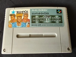 Cartucho THE COMBATRIBES Super Famicom SNES SFC solamente/probado-g0301- - Imagen 1 de 12