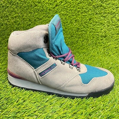 Botas de senderismo Merrell Lazer Air Cushion para mujer talla 8,5 gris azul trabajo al aire libre Foto 1 de 4