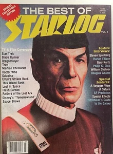 Vintage The Best Of Starlog 3 1982 Magazine Spock Star Trek Leonard Nimoy NICE - Picture 1 of 2