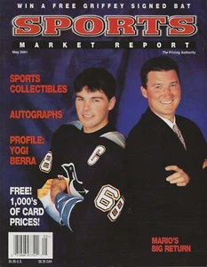 Informe de mercado de tarjetas deportivas Mario Lemieux mayo 2001 Mario's Big Return Penguins difícil de encontrar - Imagen 1 de 1