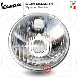 FARO PER VESPA 50 R - L - N FANALE ANTERIORE GRUPPO CORPO LUMINOSO IN PLASTICA - Imagen 1 de 3
