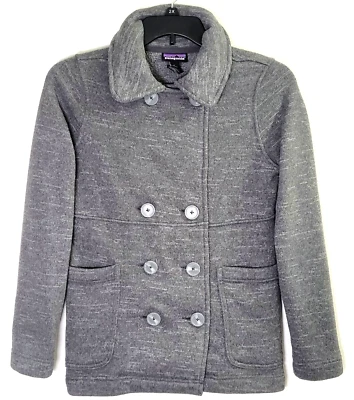 PATAGONIA BETTER SUÉTER DOBLE BOTONADURA CHAQUETA CHAQUETÓN MUJER Talla PEQUEÑA GRIS Foto 1 de 4