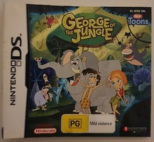 George of the Jungle ~ Nintendo DS game & manual ~ No case ~ FREE postage!!